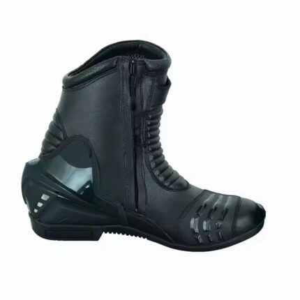 New Custom Made Racing Leather Motorbike Shoes