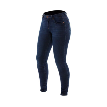 DENIM SKINNY WOMEN'S MOTORCYCLE PANTS